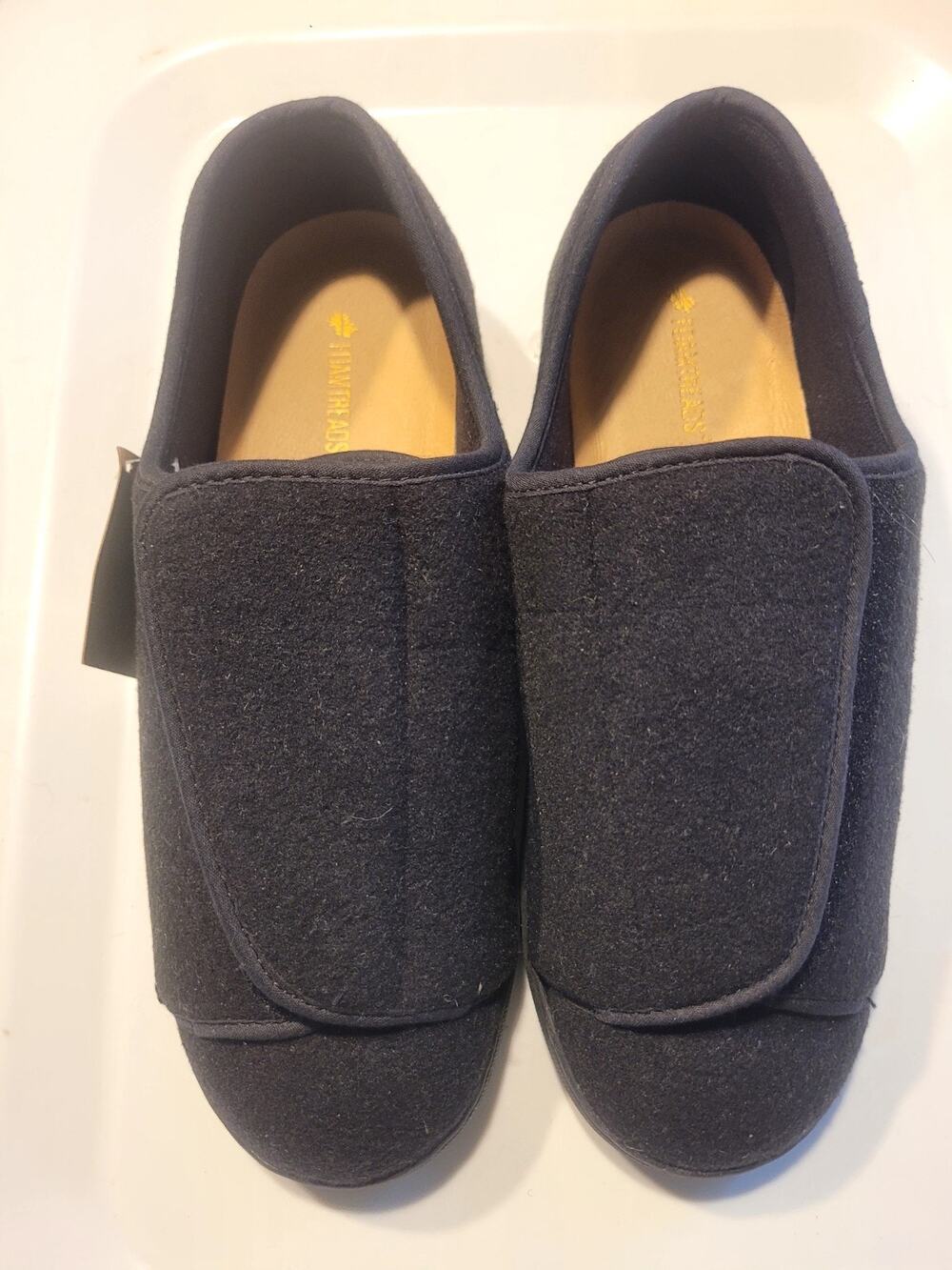 Foamtreads Doctor 2 Men's Slipper Size 10| Adjustable Strap | Tired/Swollen Feet